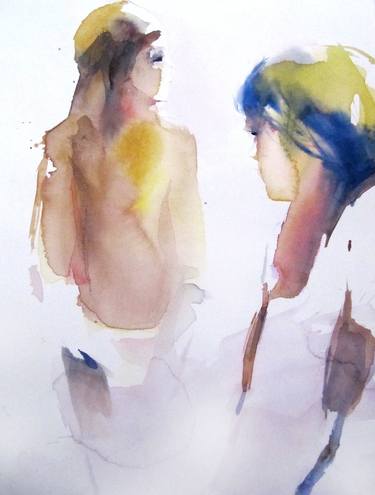 Original People Paintings by Sylvia Baldeva