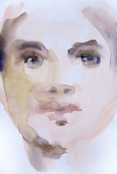 Original Expressionism Portrait Paintings by Sylvia Baldeva