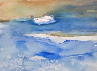 Original Boat Paintings by Sylvia Baldeva