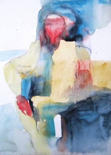 Original Abstract People Paintings by Sylvia Baldeva