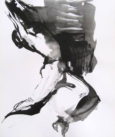 Print of Abstract Expressionism People Drawings by Sylvia Baldeva