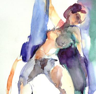 Original Expressionism Nude Paintings by Sylvia Baldeva