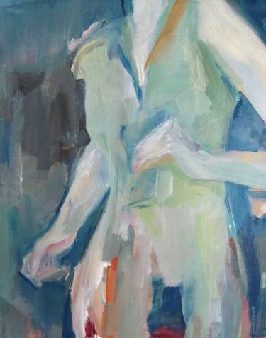 Original Expressionism People Paintings by Sylvia Baldeva