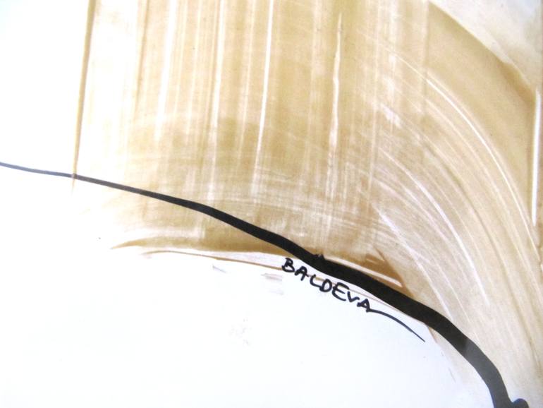 Original Abstract Expressionism Body Painting by Sylvia Baldeva