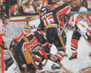 Original Contemporary Sport Paintings by Michael Karl Harms