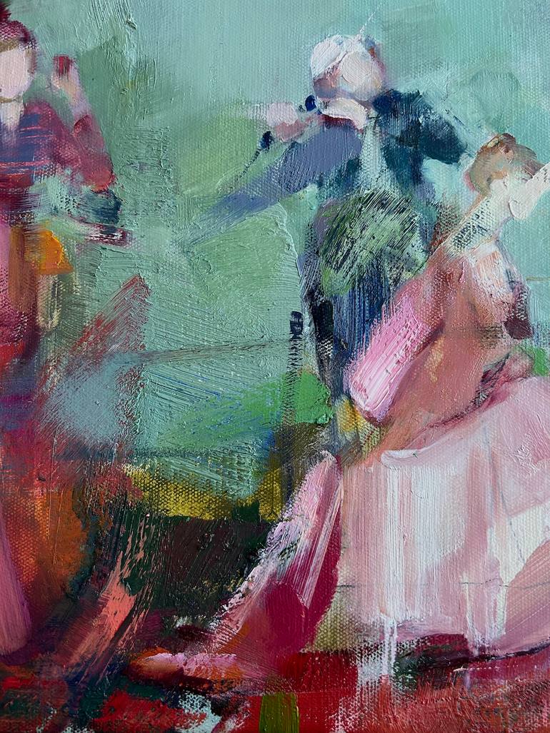 Original Impressionism Music Painting by Fanny Nushka