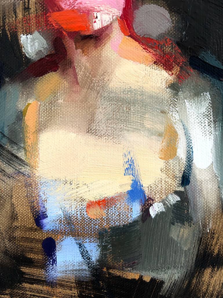 Original Classicism Women Painting by Fanny Nushka