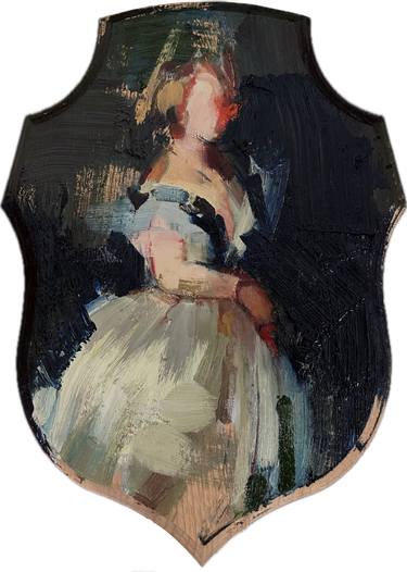 Original Neoclassicism Women Paintings by Fanny Nushka