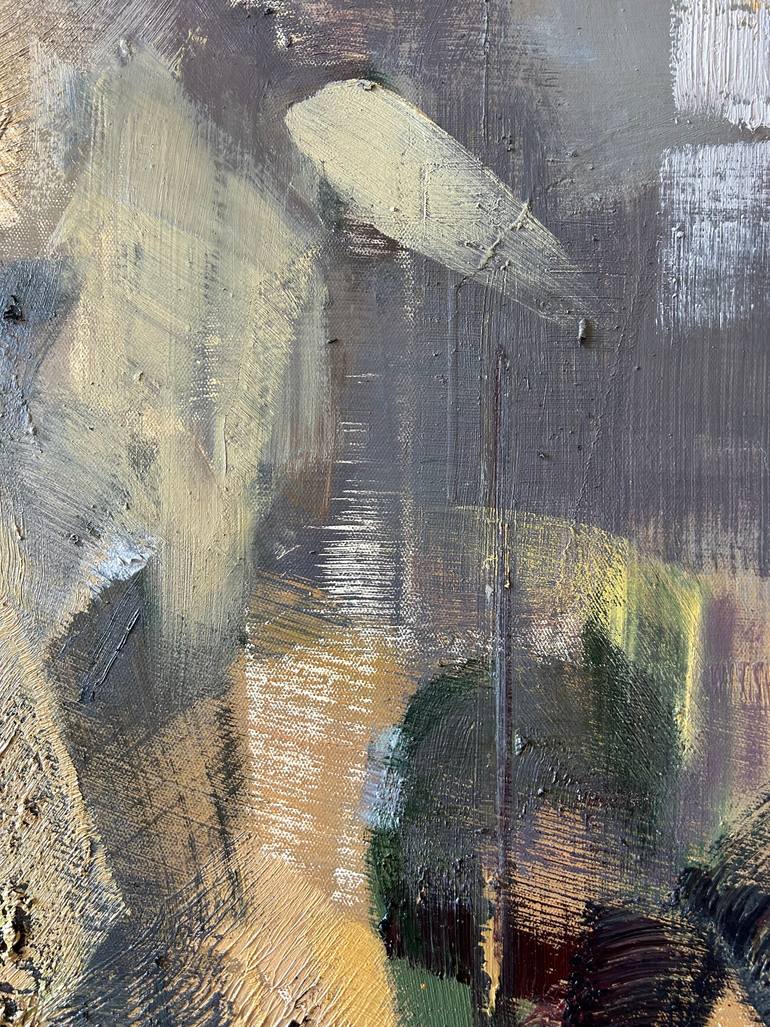 Original Abstract Expressionism Abstract Painting by Fanny Nushka
