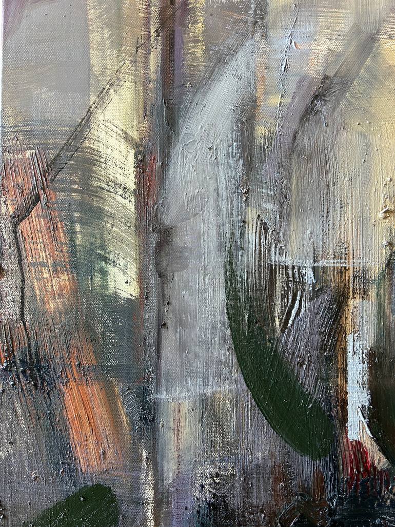 Original Abstract Expressionism Abstract Painting by Fanny Nushka