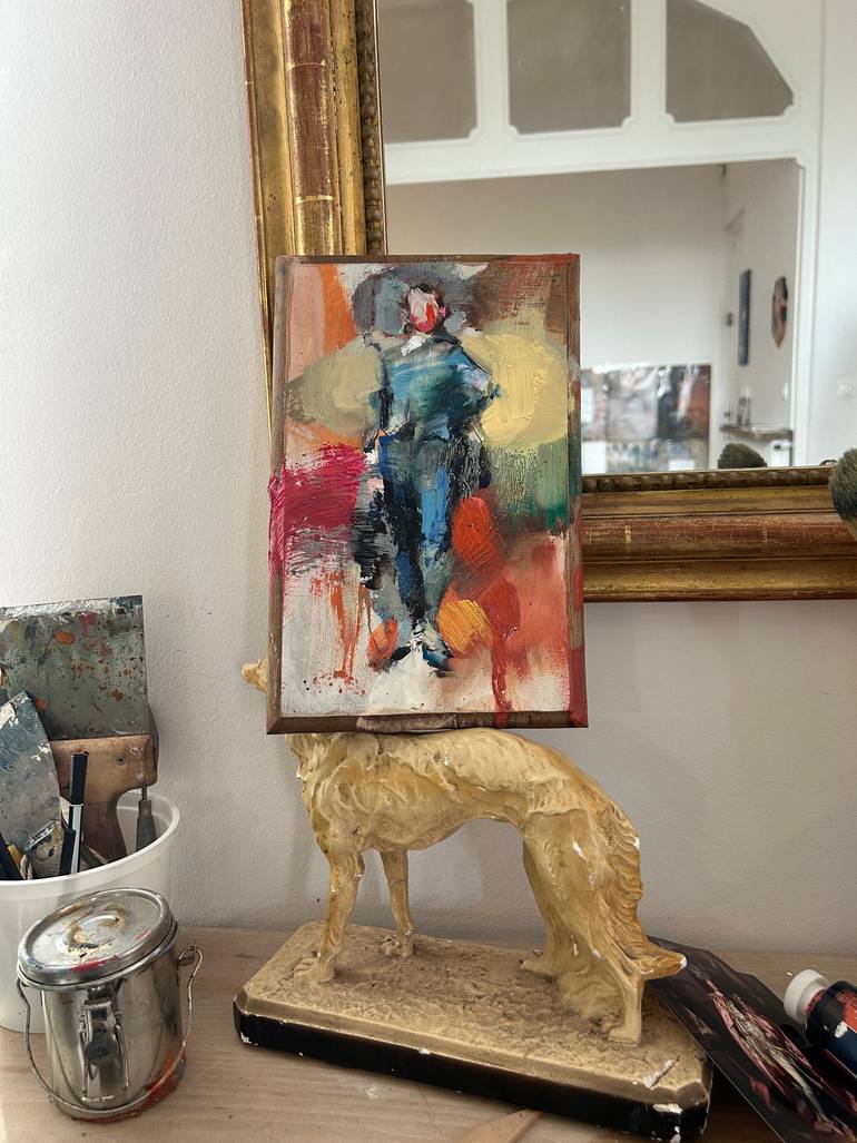 Original Classicism Fashion Painting by Fanny Nushka