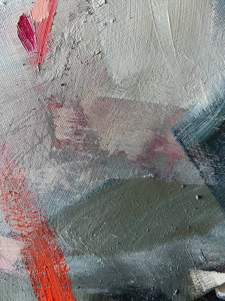 Original Abstract Expressionism Women Painting by Fanny Nushka