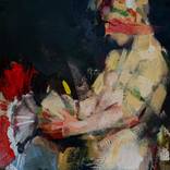 Study for Si je mourais là-bas sur le front de l'armée by Fanny Nushka