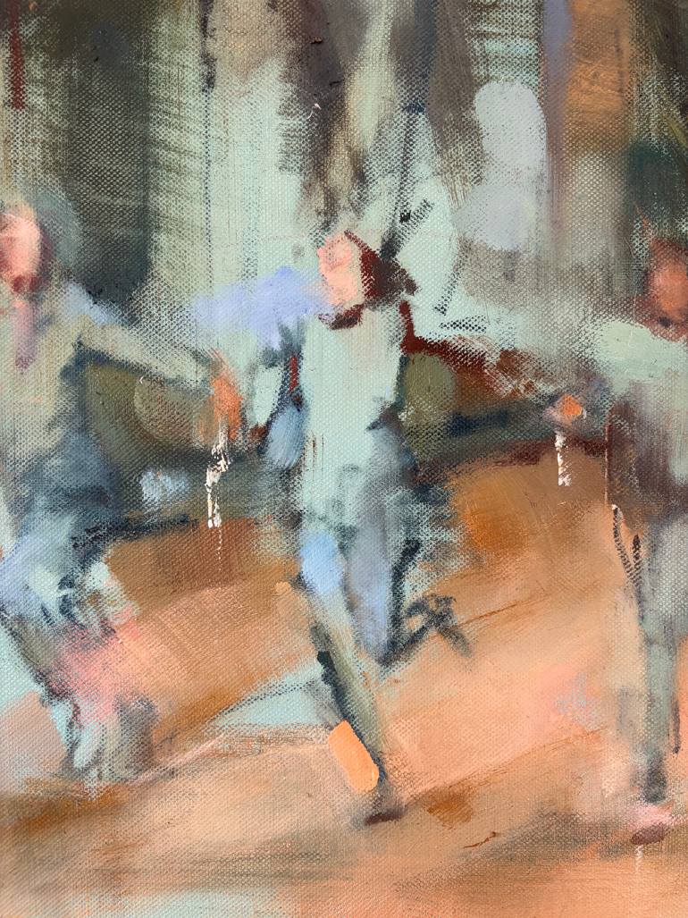 Original Abstract Love Painting by Fanny Nushka