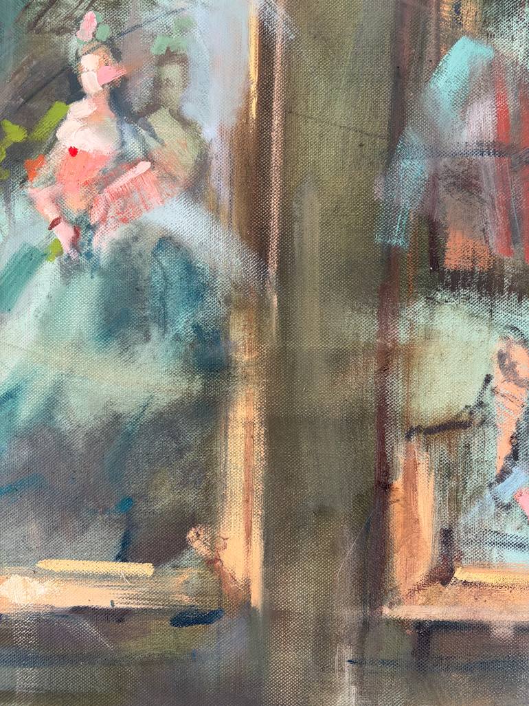 Original Abstract Love Painting by Fanny Nushka