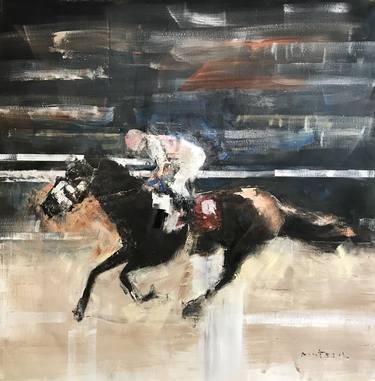 Print of Impressionism Sport Paintings by Javier Montesol