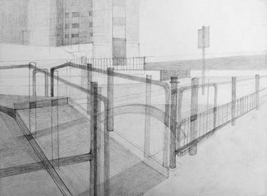 Original Fine Art Architecture Drawings by Nina Beslic