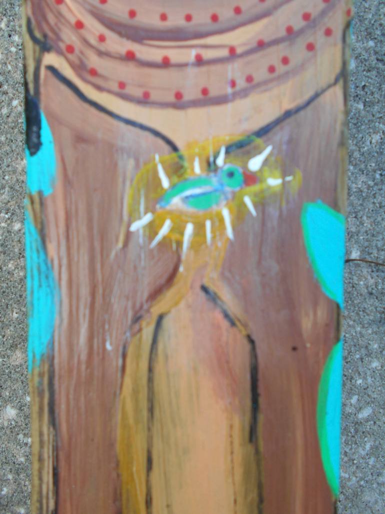 Original Folk Religion Sculpture by Sara Morsey