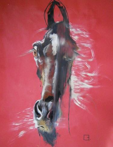 Original Expressionism Animal Paintings by Olga Gál