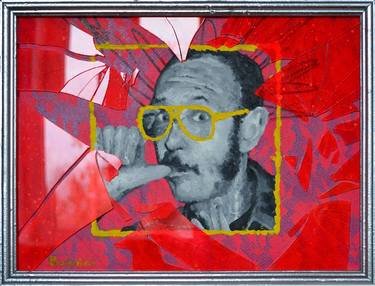 Original Dada Celebrity Collage by Dmitry Buldakov