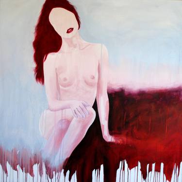 Original Abstract Nude Paintings by Reza Bigonah