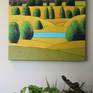 The beautiful fields of Ontario are what inspired me to make this simple yet effective painting. I hope that it will give you the same feelings of calmness that I feel every day.

Original acrylic painting on wooden board. 24x24 in.