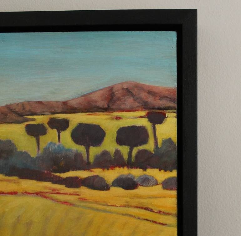 Original Expressionism Landscape Painting by Reza Bigonah