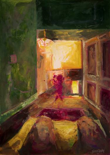 Original Impressionism Interiors Paintings by Jackson Swaby