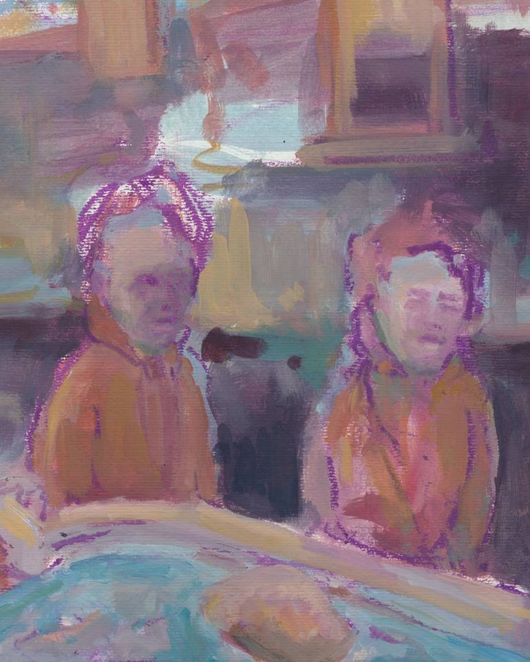 Original Figurative People Painting by Jackson Swaby