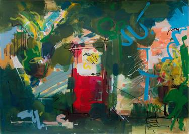Original Abstract Expressionism Abstract Paintings by Jackson Swaby