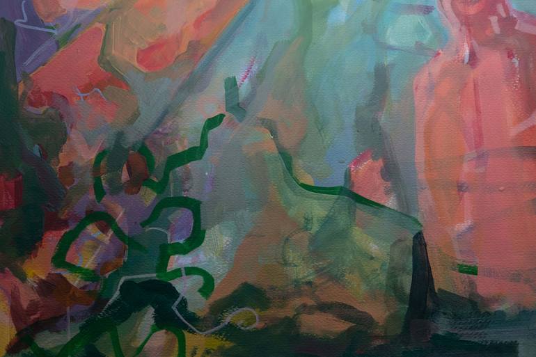 Original Surrealism People Painting by Jackson Swaby