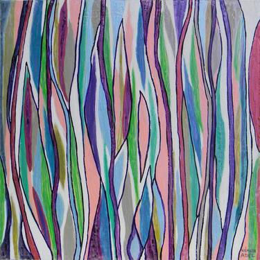 Print of Abstract Nature Paintings by Leda Nemeth