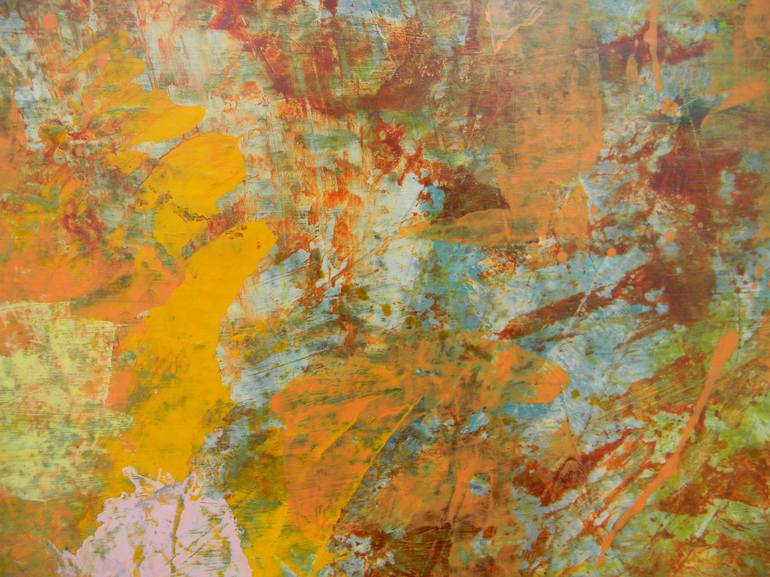 Original Abstract Painting by Leda Nemeth