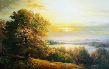 Original Nature Painting by Jan Bartkevics