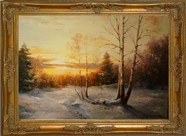 Original Nature Painting by Jan Bartkevics