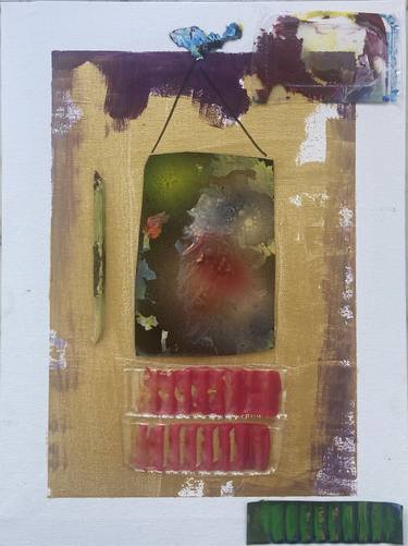 Print of Abstract Language Mixed Media by Almeria Bosio