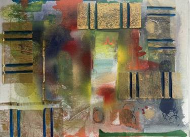 Print of Abstract Language Mixed Media by Almeria Bosio