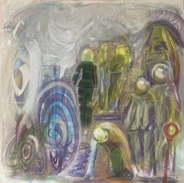 Original Figurative Language Paintings by Almeria Bosio