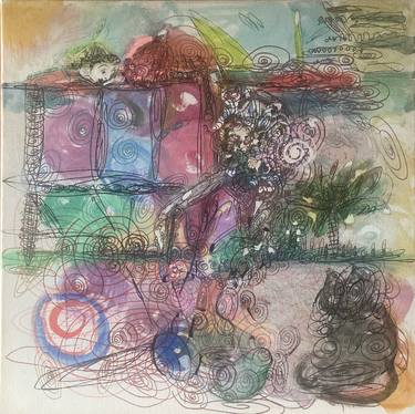 Original Figurative Language Paintings by Almeria Bosio