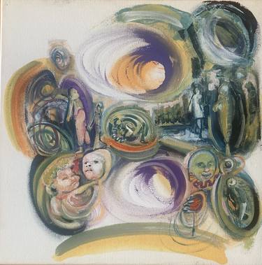 Original Figurative Language Painting by Almeria Bosio