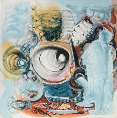Original Figurative Language Painting by Almeria Bosio