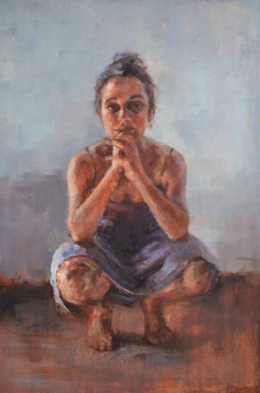 Original Figurative Portrait Paintings by Bairbre Duggan