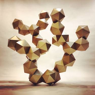 Original Abstract Sculpture by Marco Tulio Guajardo