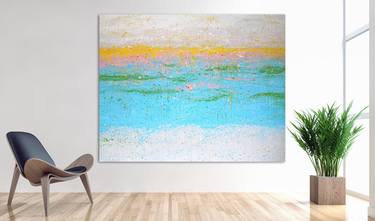 Original Abstract Expressionism Abstract Paintings by Isabelle Pelletane