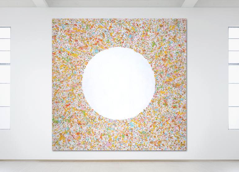 Original Abstract Expressionism Abstract Painting by Isabelle Pelletane