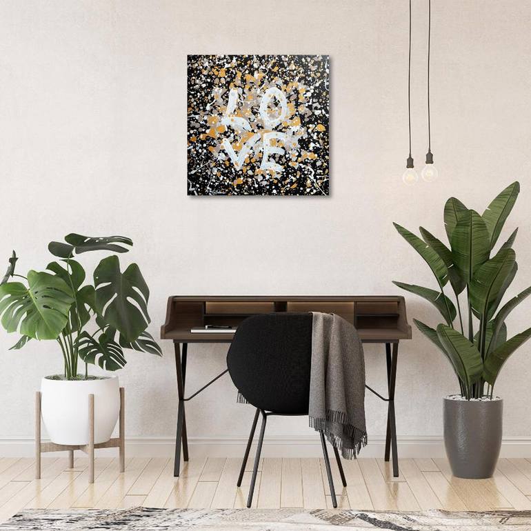 Original Abstract Expressionism Abstract Painting by Isabelle Pelletane