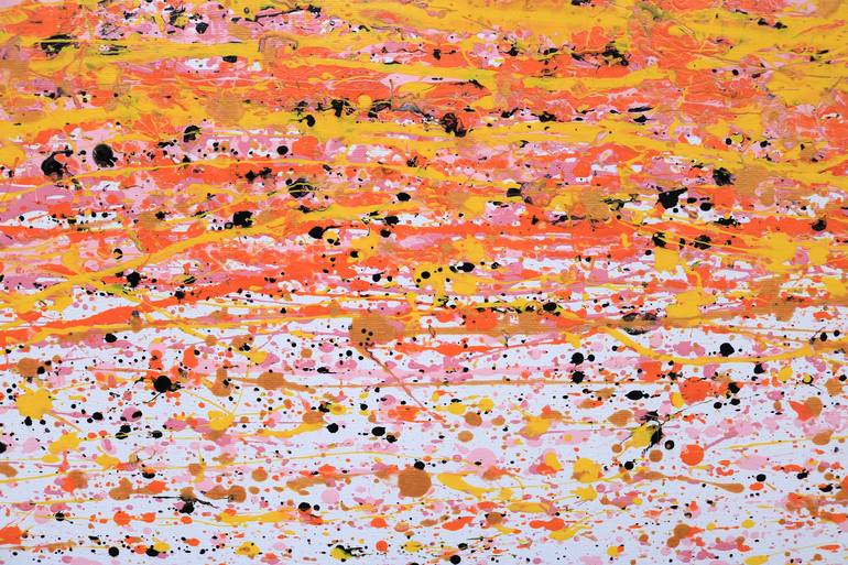 Original Abstract Expressionism Abstract Painting by Isabelle Pelletane