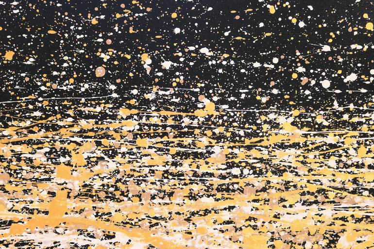 Original Abstract Expressionism Abstract Painting by Isabelle Pelletane