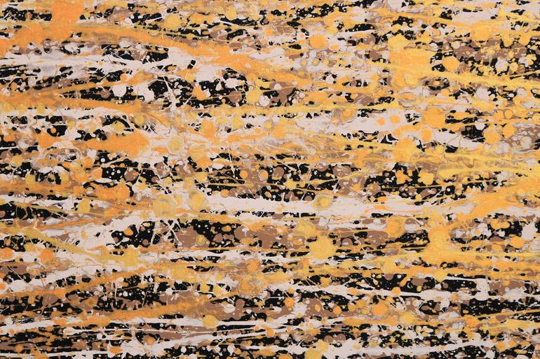 Original Abstract Expressionism Abstract Painting by Isabelle Pelletane