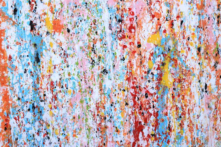 Original Abstract Expressionism Abstract Painting by Isabelle Pelletane